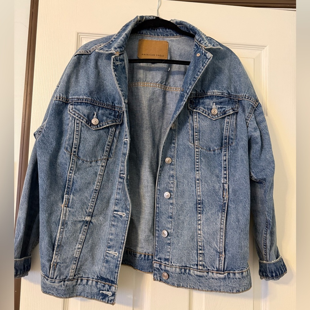 American Eagle Light Blue Denim Jacket